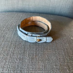 Ndau Croc Embossed bracelet
